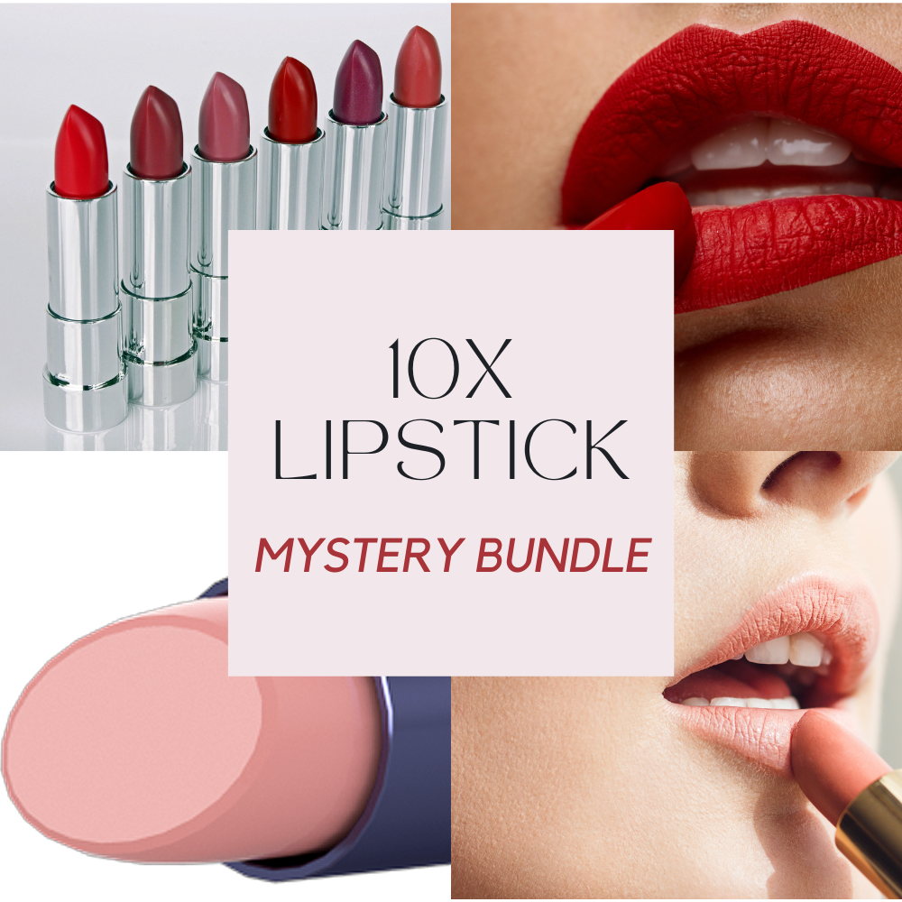 Mystery Beauty Boxes Womens Lipstick Bundle - 10 Lipsticks - NA - One Size