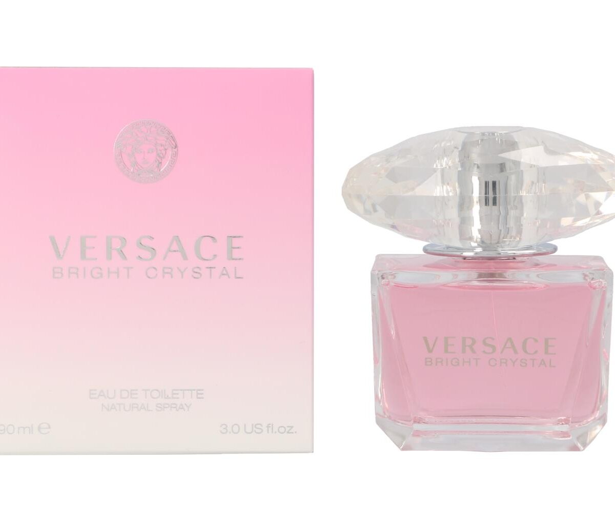 Versace Womens Bright Crystal Eau de Toilette 90ml Spray - NA - One Size