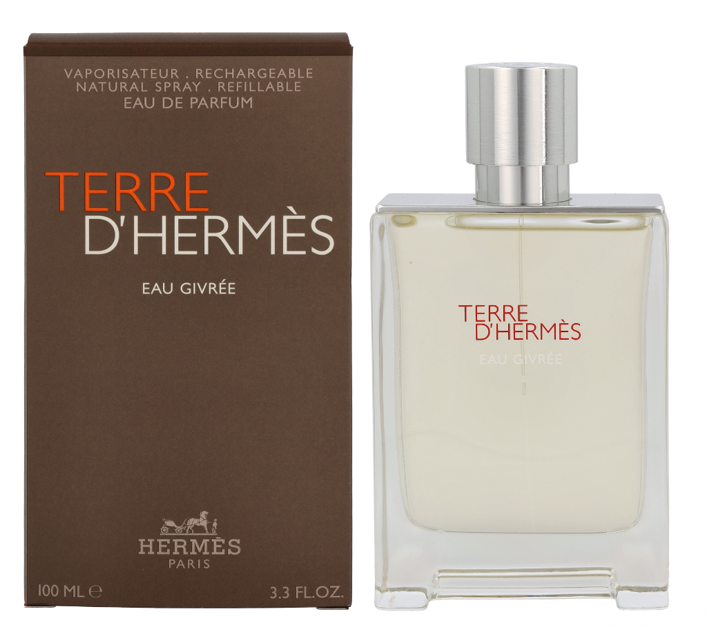 Hermes Mens Terre D' Eau Givree Eau De Parfum 100ml Refillable - NA - One Size