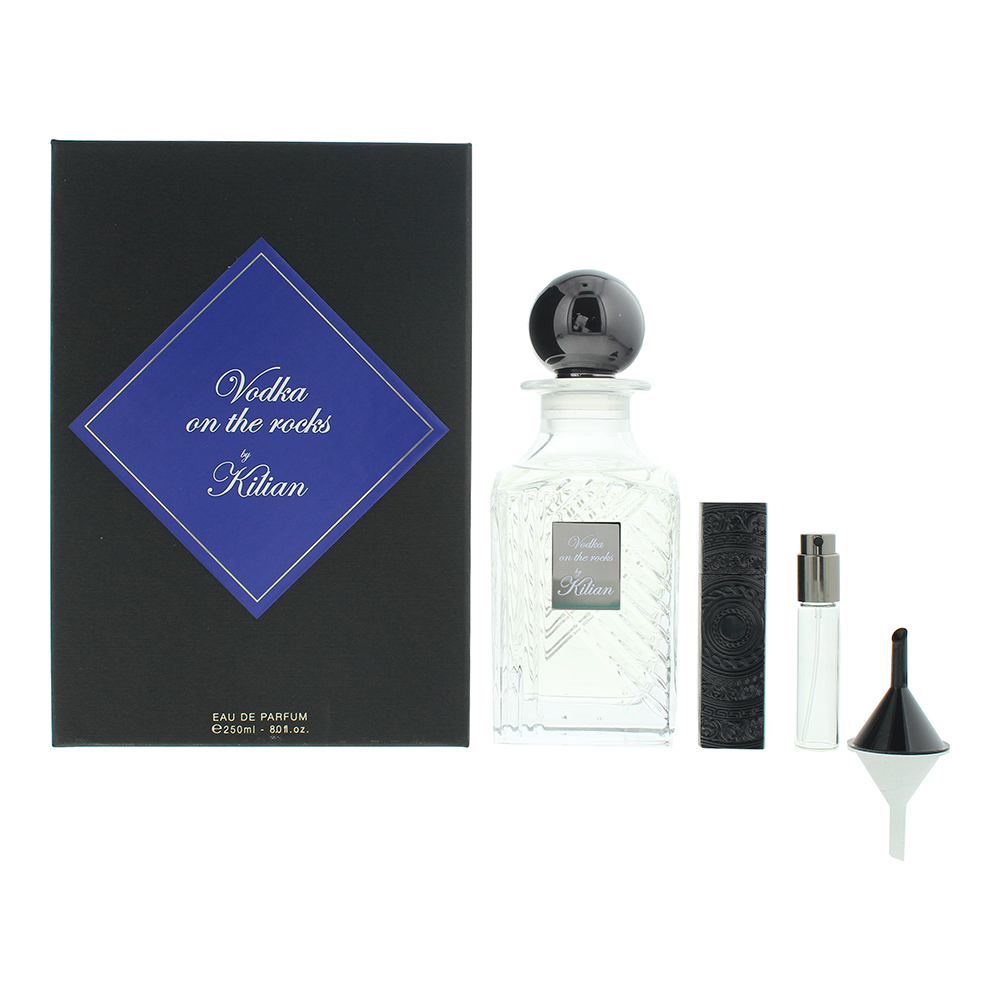 Kilian Unisex Vodka On The Rocks Carafe Eau de Parfum 250ml and Travel Spray - Pink - One Size