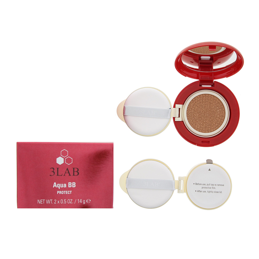 3Lab Skincare Womens Aqua BB Protect - 01 Light - Bb Cream 2 x 14g - One Size