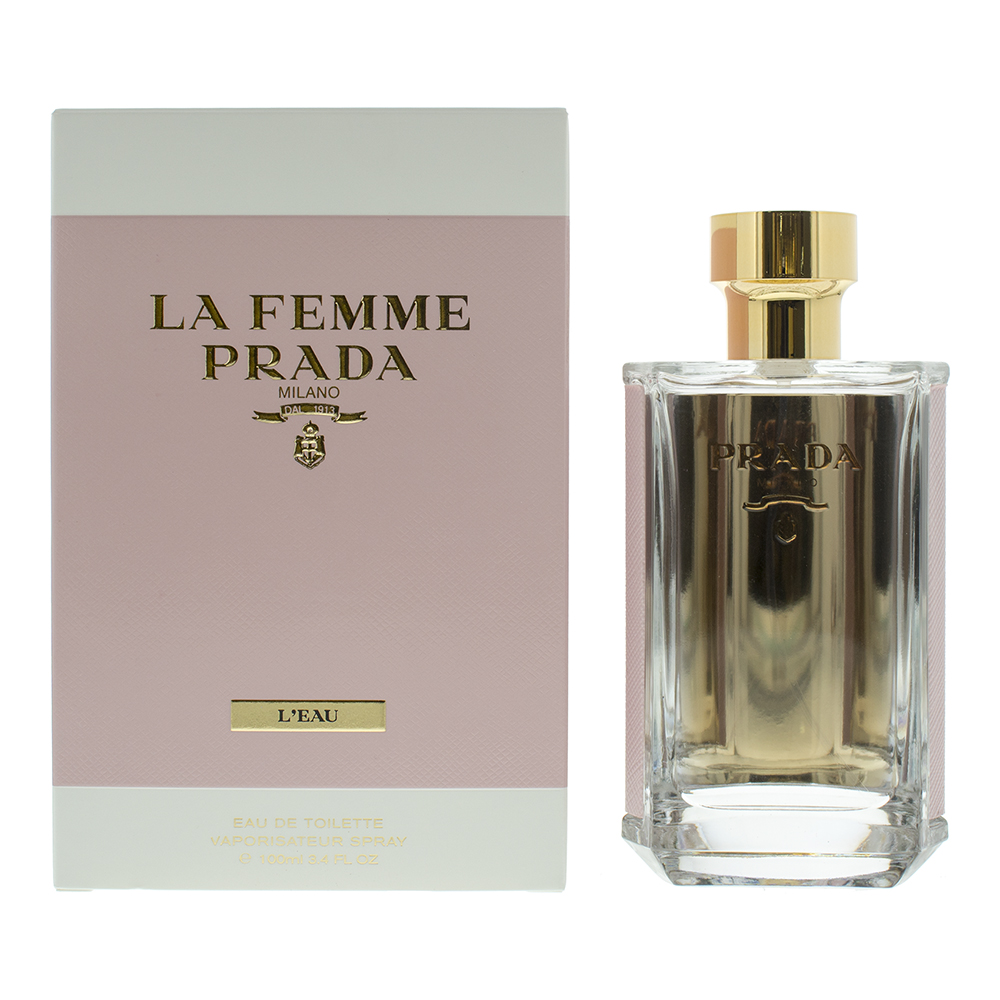 Prada Womens La Femme L'Eau Eau de Toilette 100ml Spray For Her - NA - One Size