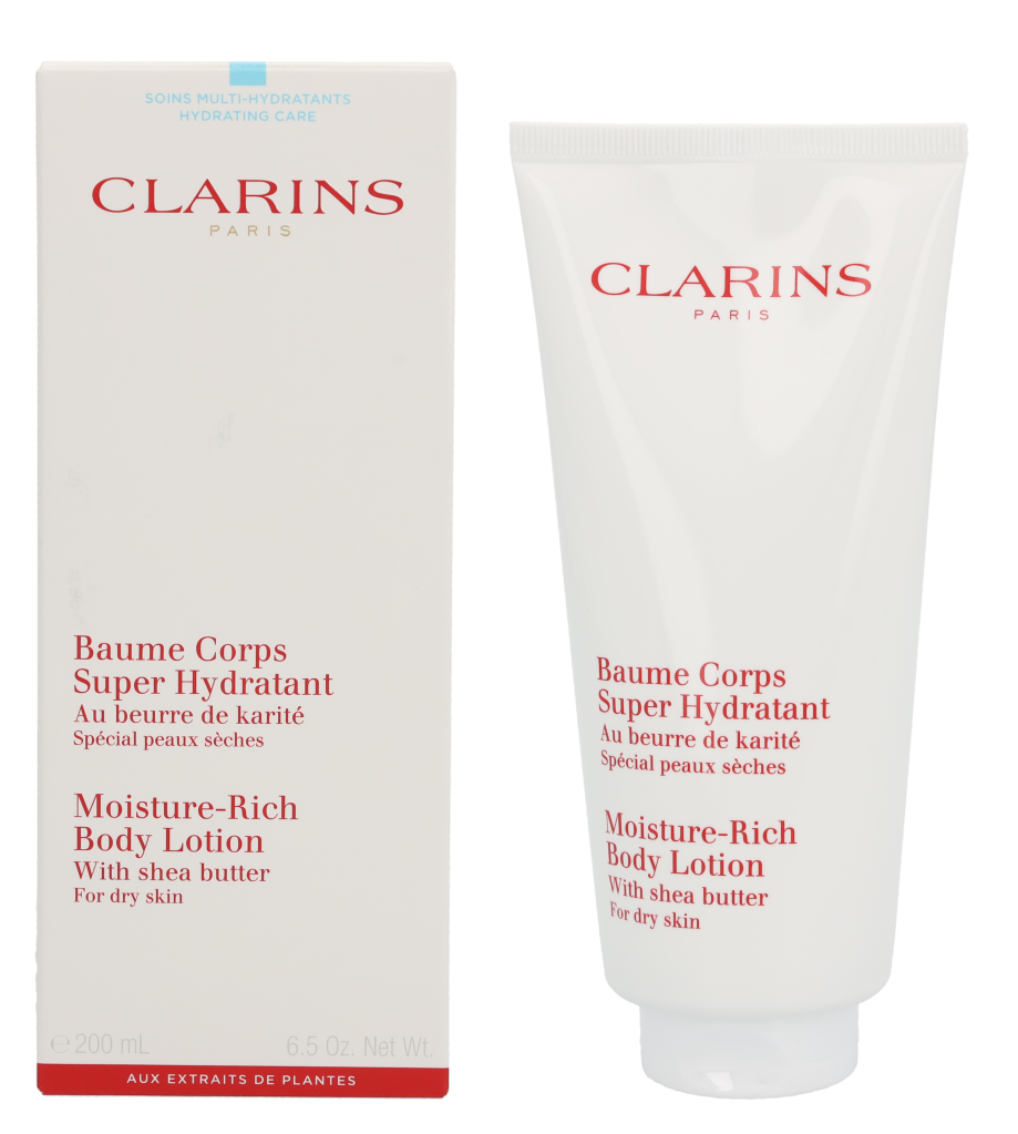 Clarins Unisex Moisture-Rich Body Lotion 200ml - NA - One Size