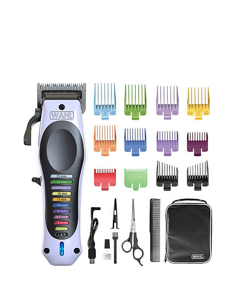 Wahl Colour Pro Cordless Li Clipper Set Purple - Wahl