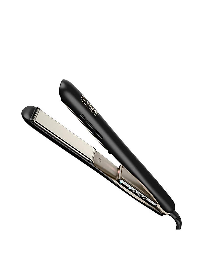 Revamp Enigma Tri-care Ion straightener Black - Revamp
