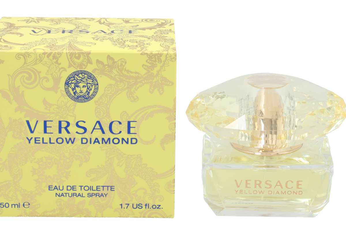 Versace Womens Yellow Diamond Eau de Toilette 50ml - One Size