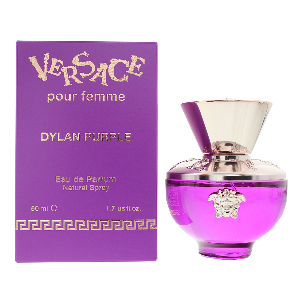 Versace Womens Dylan Purple Pour Femme Eau de Parfum 50ml - Orange - One Size