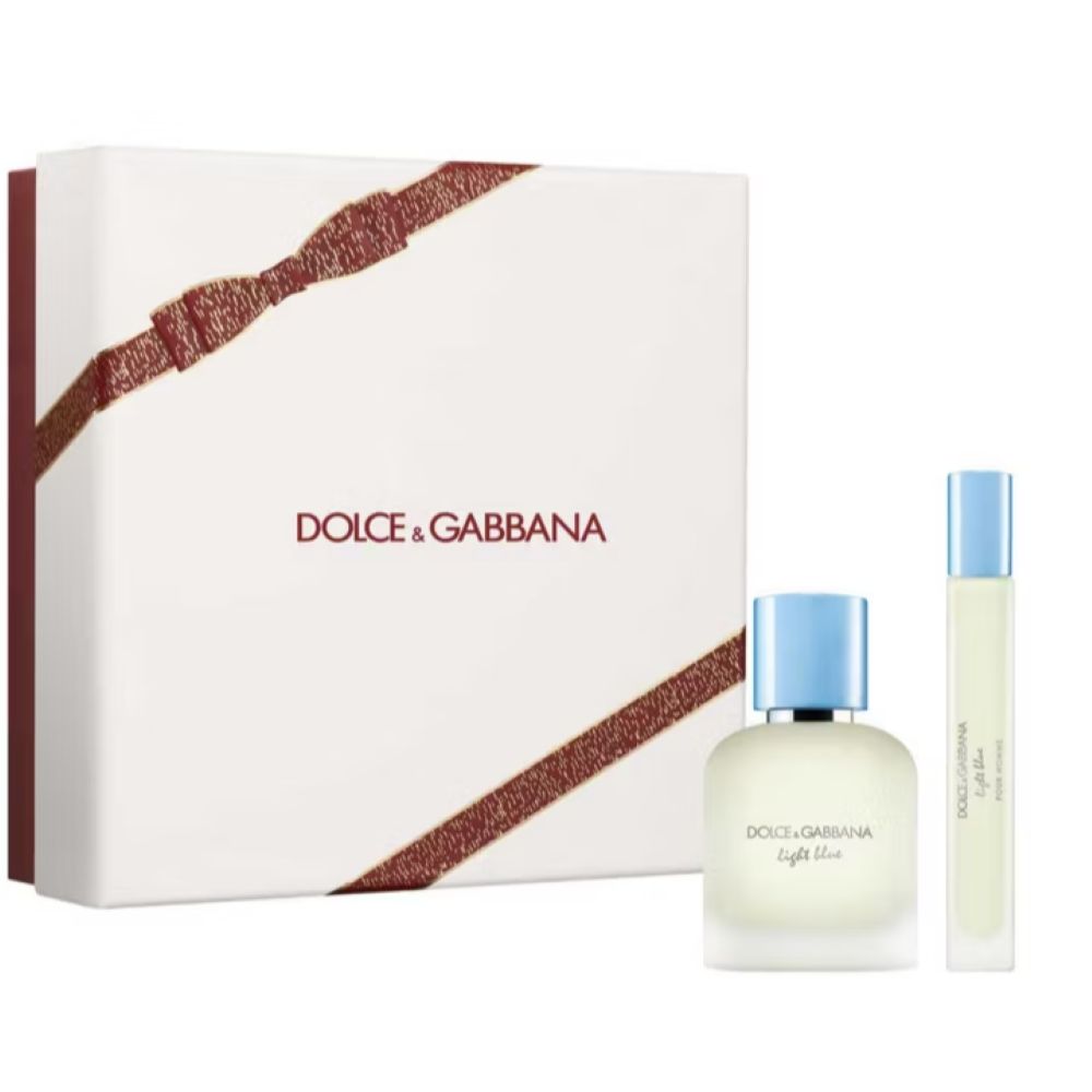 Dolce & Gabbana Light Blue Pour Homme Eau De Toilette 50ml Gift set