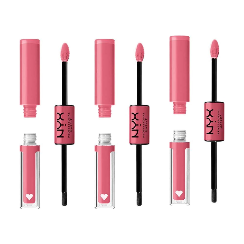 NYX Womens 3 x Professional Makeup Lingerie Push Up Long Lasting Lipstick 1.5g - Silk Indulgent - NA - One Size