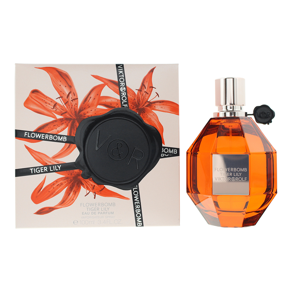 Viktor & Rolf Womens Flowerbomb Tiger Lily Eau de Parfum 100ml Spray for Her - One Size