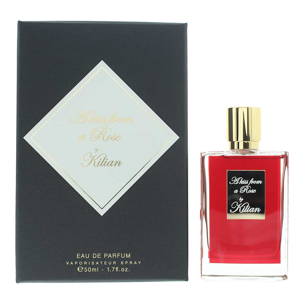 Kilian Womens A Kiss From A Rose Eau de Parfum 50ml Spray for Her - Black - One Size