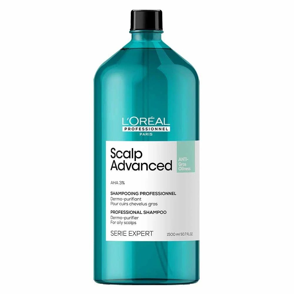 L'Oreal Professionnel - Serie Expert Scalp Advanced Anti-Oiliness Dermo-Purifier Shampoo 1500ML